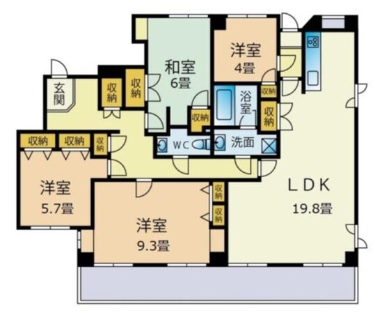 貴秋館の物件間取画像